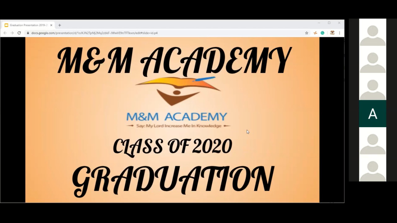 Banner Graduation Ceremony 2020