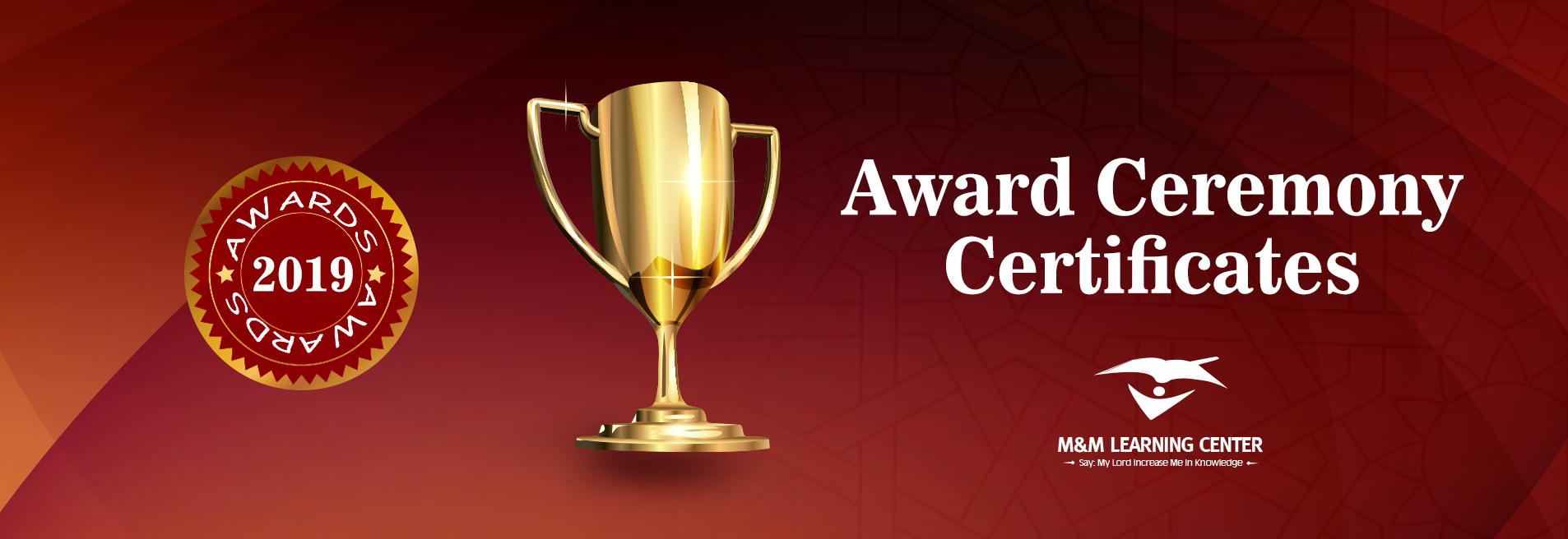 Award Cermony Cert. 2019