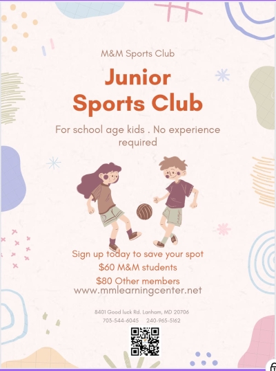 M&amp;M Sports Club Program
